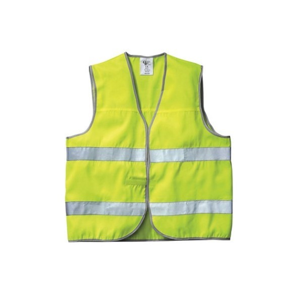 GILET ALTA VISIBILITA' GIALLO OMOLOGATO